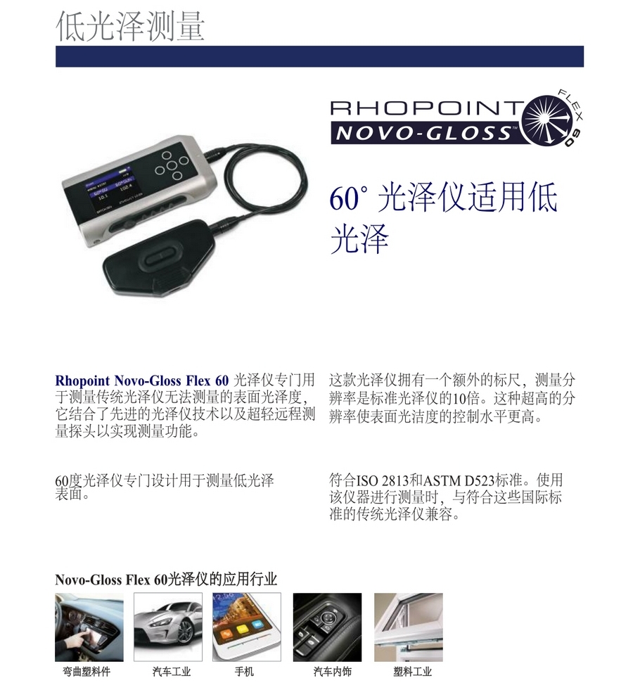 英国RHOPOINT IQ Flex 60鲜映性雾影仪